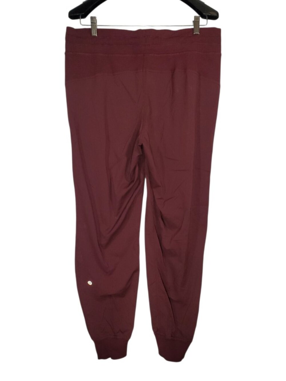 Lululemon Dance Studio Jogger Pants Women's 12 Cassis Burgundy Red Gym Workout - Picture 4 of 4